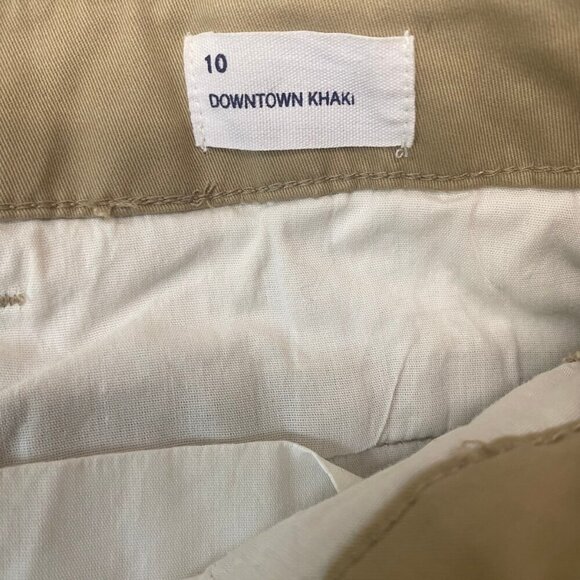 GAP Downtown Khaki Straight-Leg Pants (NWT) | Size 10 - Picture 7 of 9